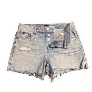SALE!!!  Express women's denim shorts boyfriend midi size 8